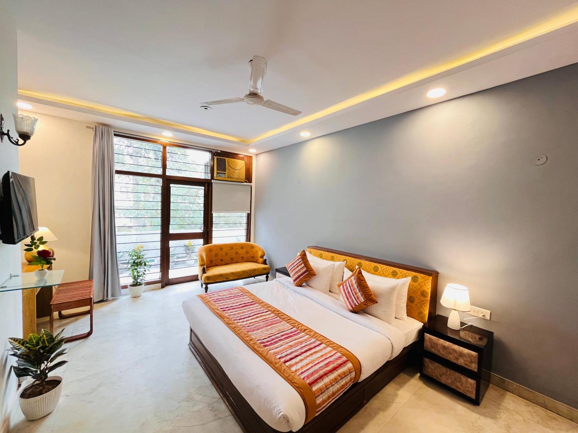 Hotel Grove Residency Hauz Khas New Delhi Couple Friendly Extérieur photo