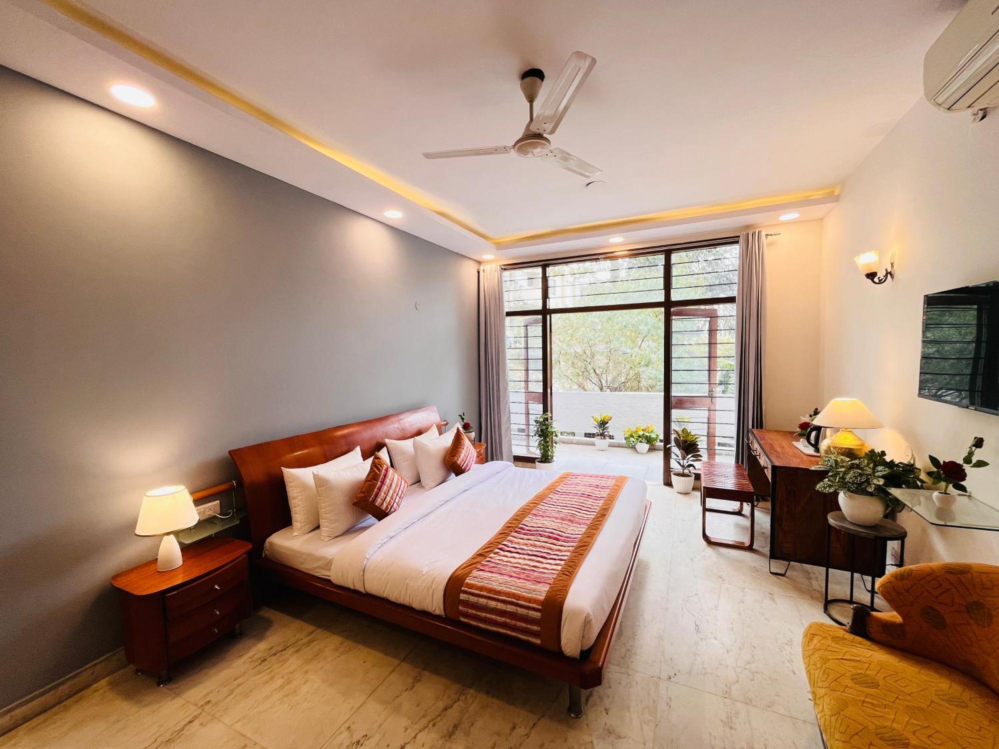 Hotel Grove Residency Hauz Khas New Delhi Couple Friendly Extérieur photo