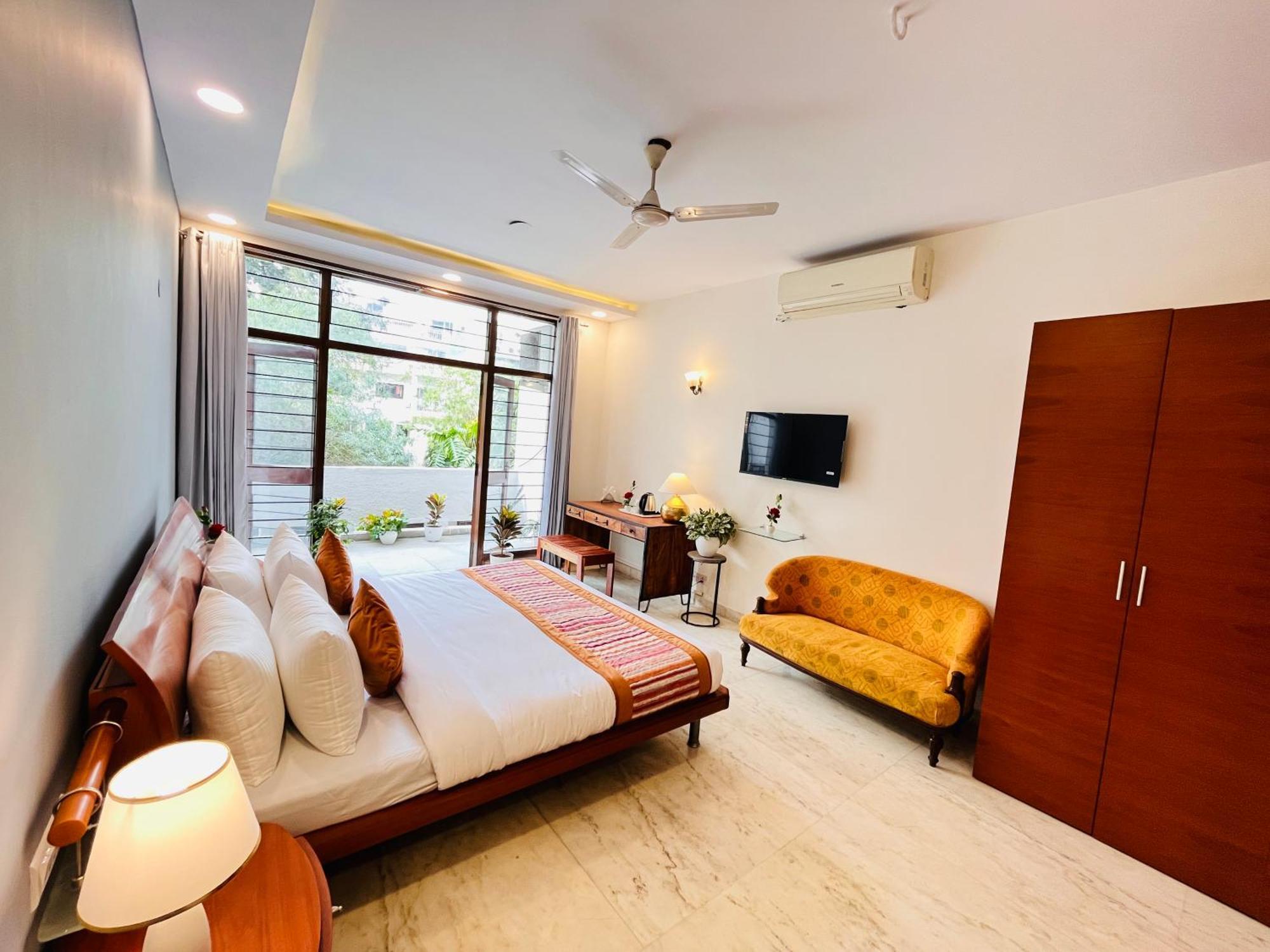 Hotel Grove Residency Hauz Khas New Delhi Couple Friendly Extérieur photo