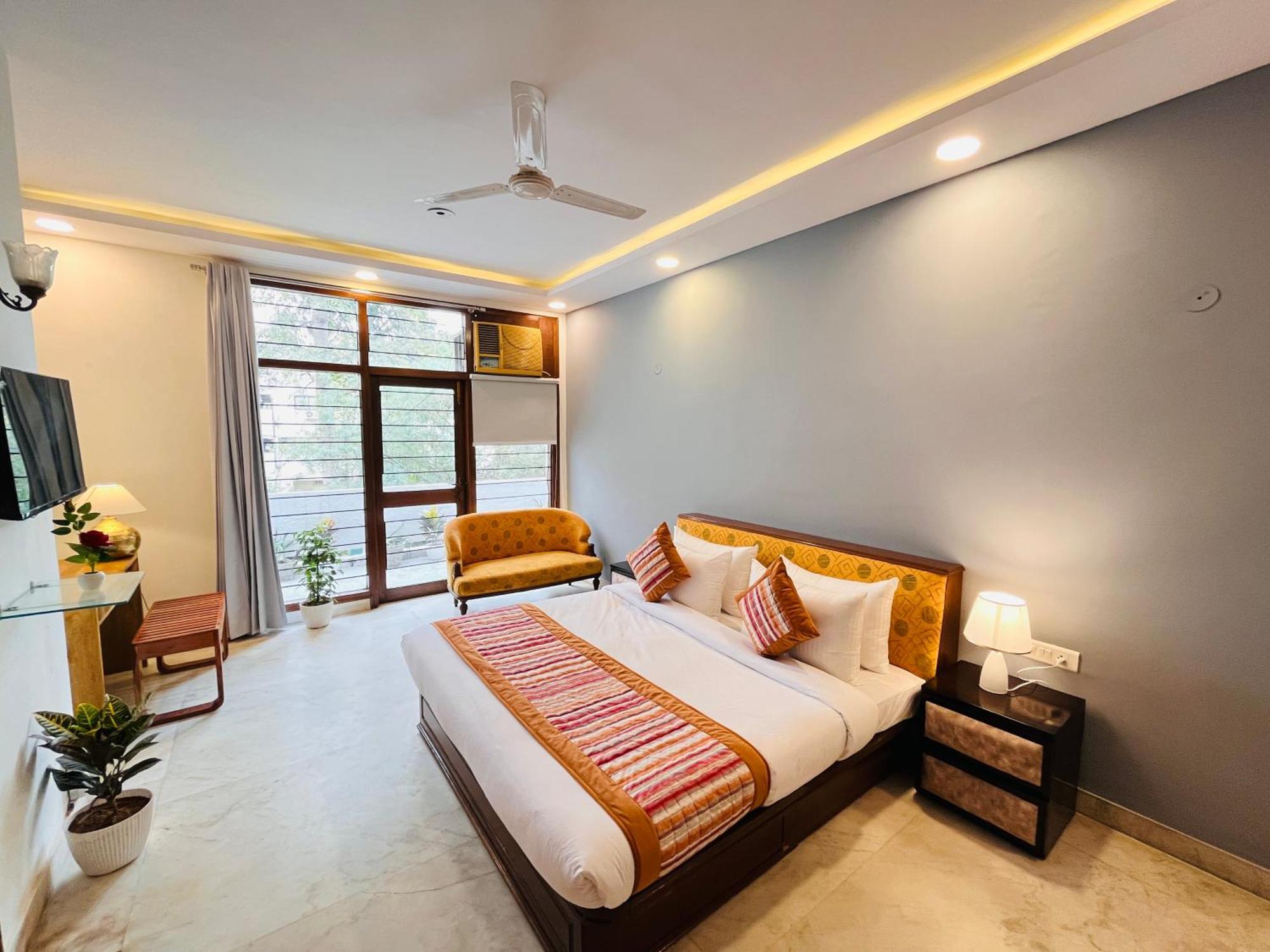 Hotel Grove Residency Hauz Khas New Delhi Couple Friendly Extérieur photo