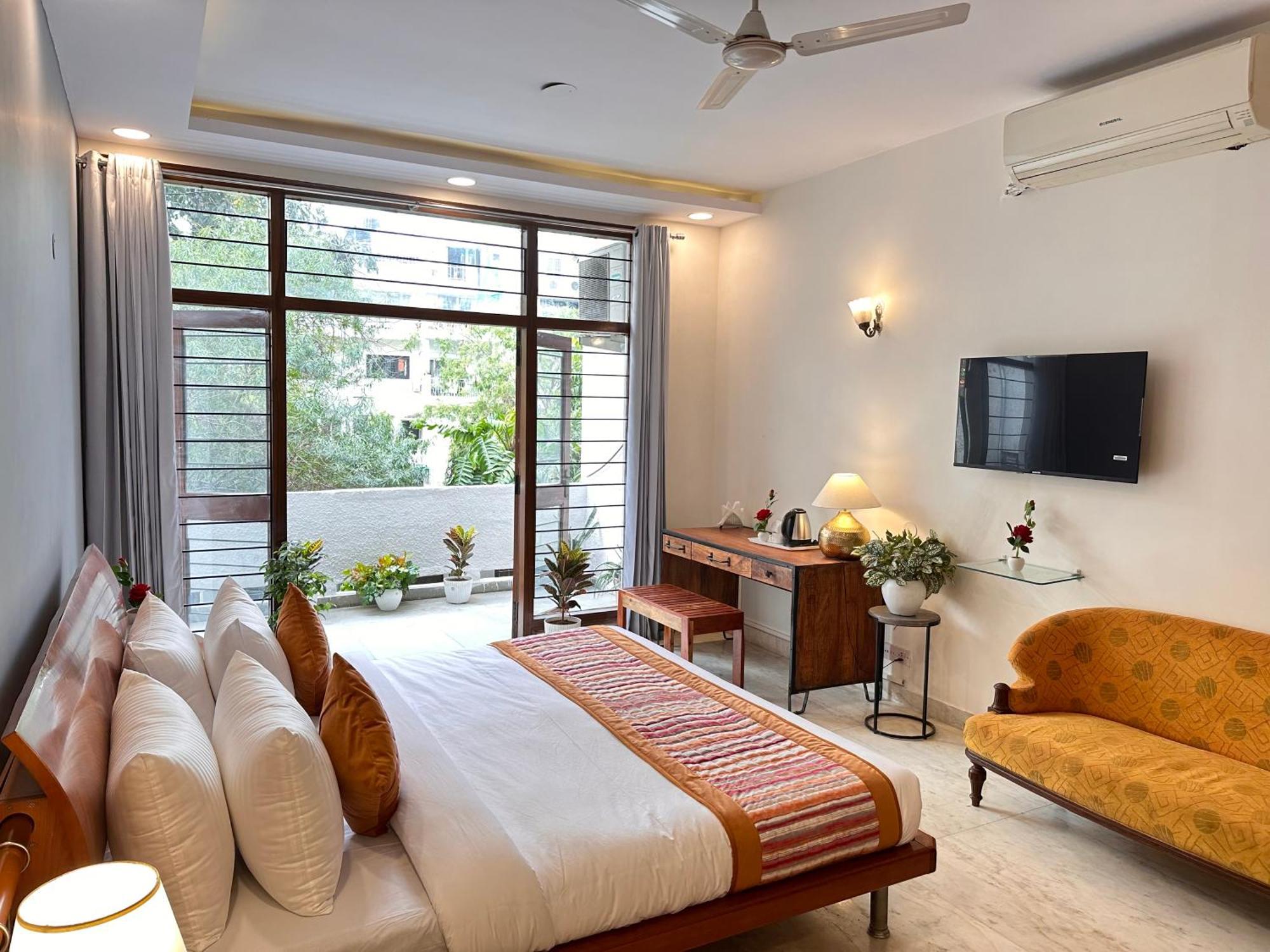 Hotel Grove Residency Hauz Khas New Delhi Couple Friendly Extérieur photo