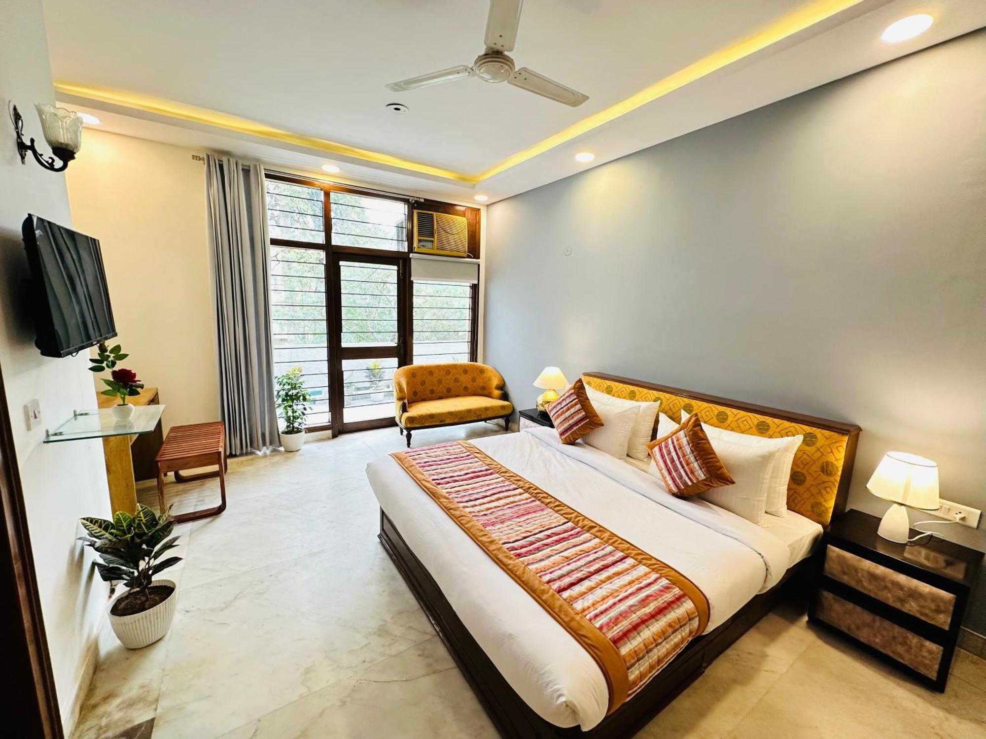 Hotel Grove Residency Hauz Khas New Delhi Couple Friendly Extérieur photo