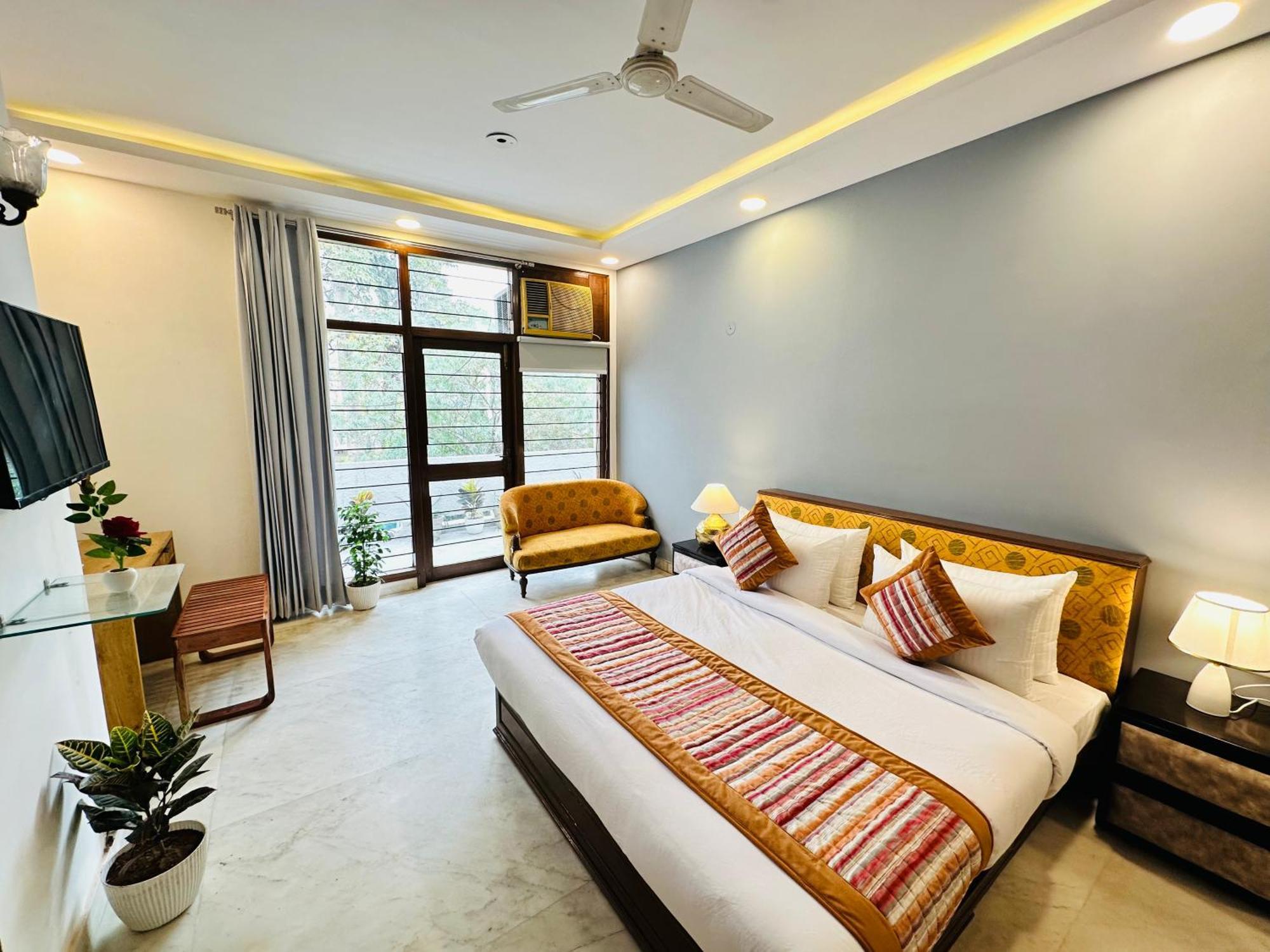 Hotel Grove Residency Hauz Khas New Delhi Couple Friendly Extérieur photo