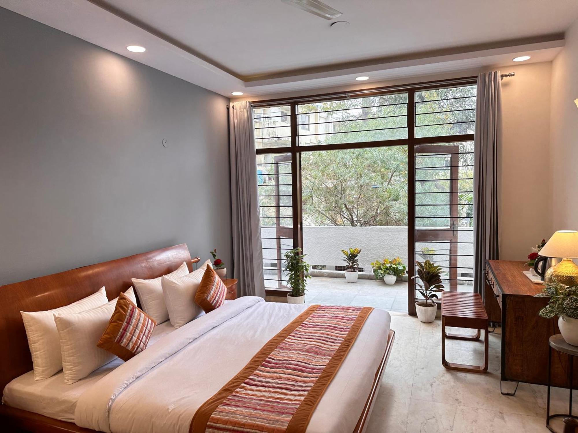 Hotel Grove Residency Hauz Khas New Delhi Couple Friendly Extérieur photo