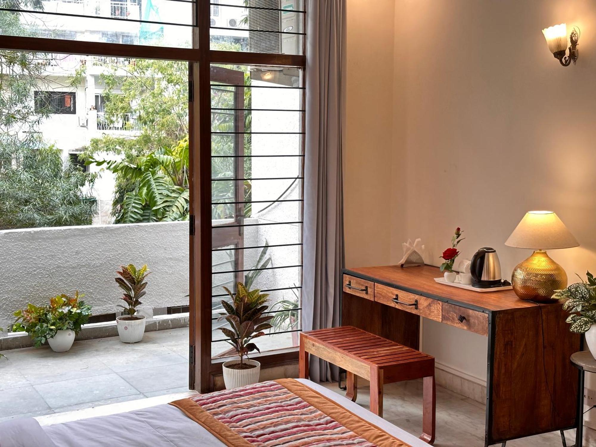 Hotel Grove Residency Hauz Khas New Delhi Couple Friendly Extérieur photo